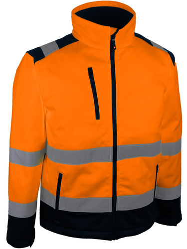 VESTE SOFTSHELL HV ORANG S-3XL