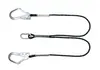 Longe double de retenue corde tressée CYDONIA 1,5 m