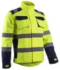 HIBANA Veste Jaune HV Marine taille L