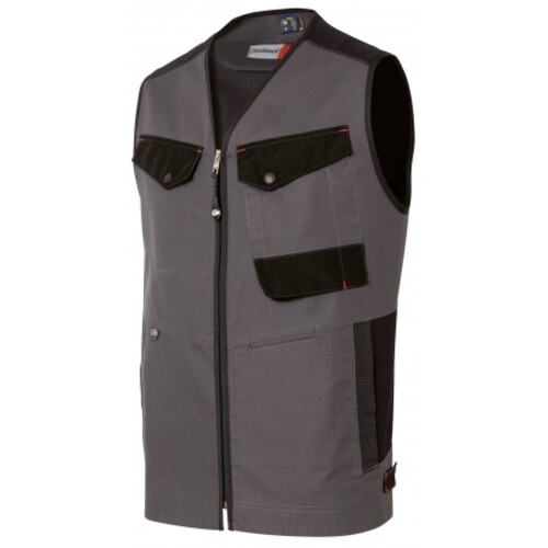 Gilet été sans manche OUTSUM Gris/Noir