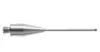 Bille rubis M2 Ø0.7 mm, tige carbure de tungstène, L 20 mm, EWL 12 mm