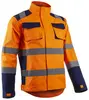 HIBANA Veste Orange HV Marine taille L
