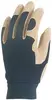 Gants fleur porc, paume renfort,dos polyester T08