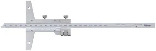 Jauge De Profond Mec 0-200mm Réglage Fin