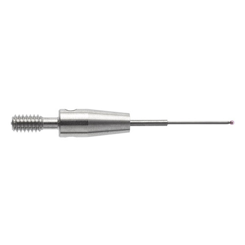 Pointe étoile boule rubis M2 Ø0,5 mm, tige carbure de tungstène, L =18,5 mm