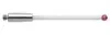 Stylet M2 tige céramique bille rubis Ø2 L30mm
