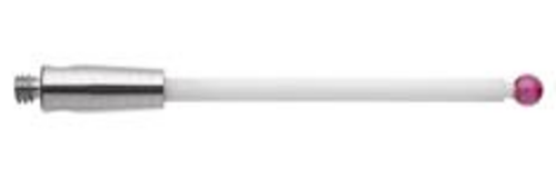 Stylet M2 tige céramique bille rubis Ø2 L30mm