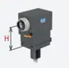 Outil tournant radial pour machines CNC H55