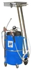 Vidangeur d&#039;huile mobile 90L par gravité et aspiration avec pantographe