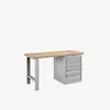 Etabli avec 6 tiroirs-S Gris 1500x750x840mm