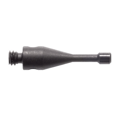 Stylet cylindrique M2 Ø1,5 mm en acier argenté, L 10,75 mm