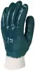 Gants nitrile bleu dos enduit, standard T08