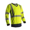 SUNA T-shirt hi-viz jaune/marine polyester, L classe 3