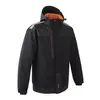 TAMIA Parka Softshell Noir Citrouille taille M