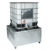 Bac de Rétention Acier Galva 1000l pour Cuve IBC