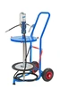 Ensemble mobile graisse 60/1 Tonnelet 50Kg chariot 2 Roues