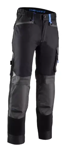 CASITA Pantalon Noir-Bleu