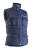 Gilet POLENA bleu marine, coton/polyester, L