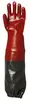 Gants PVC rouge enduit 65 cm Actifresh T8.5/9