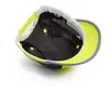 CASQUETTE ANTI-HEURT AEREE COTON/MESH JAUNE HV VISIERE 5CM