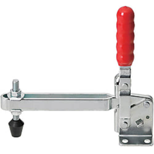 SAUTERELLE VERTICALE A POIGNEE ROUGE M6X35