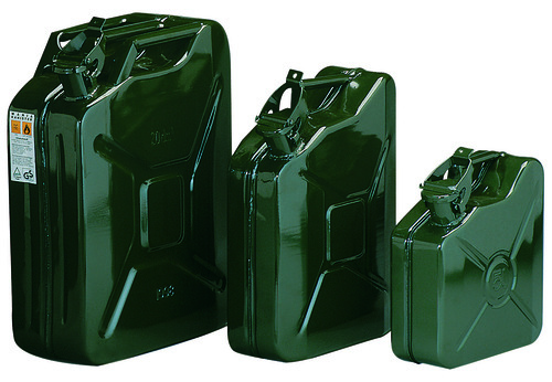 Jerrican Tôle Hydrocarbures NORME UN 20L