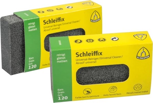 Gomme abrasive Schleiffix cale de ponç jaune SFK 655 80X50X20 GR240