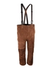 PANTALON CUIR MARRON T01/03/05