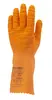Gants latex crépé orange 34 cm qualité sup. T08